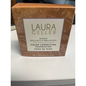 Laura Geller Baked Balance-N-Brighten color correcting foundation-MED.New in Box
